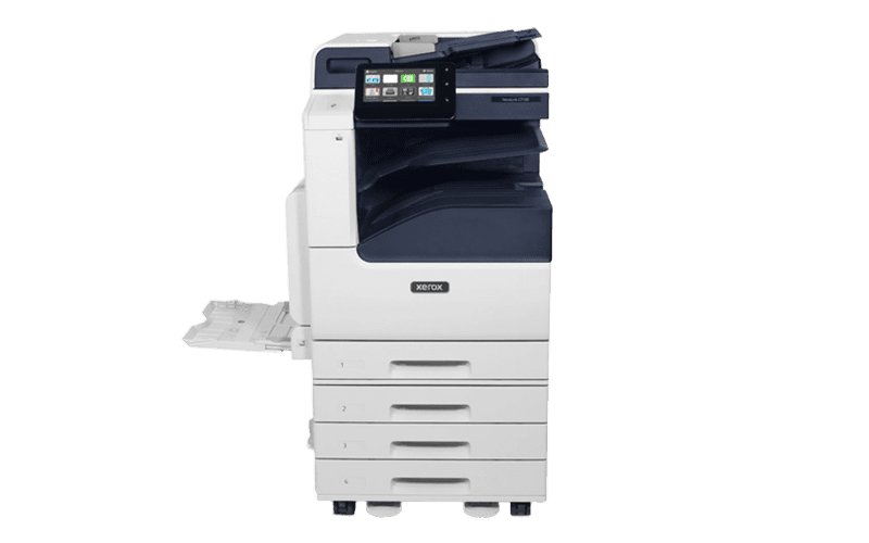 Xerox® VersaLink® C7100 Serie, stampante multifunzione a colori Xerox® VersaLink® serie C7100, stampante multifunzione a colori vista frontale